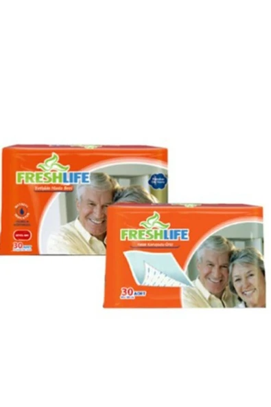 FRESHLİFE Beyaz Yatak Koruyucu Örtü 2 Paket 60cmx90cm