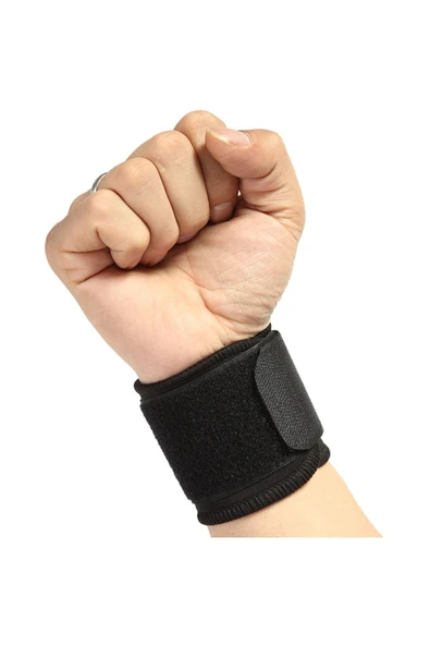 ARWEX 1 Adet El Bilek Bandajı Elastik Sporcu Bilekliği Fitness Ağırlık Destek Crossfit Body Destekstandart Tek Ebat - 3
