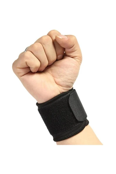 BEYAZ MEDİKAL 2 Adet El Bilek Bandajı Elastik Sporcu Bilekliği Fitness Ağırlık Destek Crossfit Body Destekstandart Tek Ebat - 2