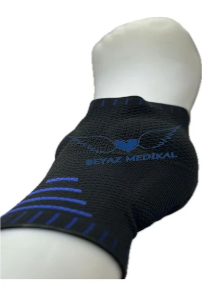 BEYAZ MEDİKAL Ayak Bilekliği Örme Ped Destekli Malleol Destekli Bileklik 2XL - 2