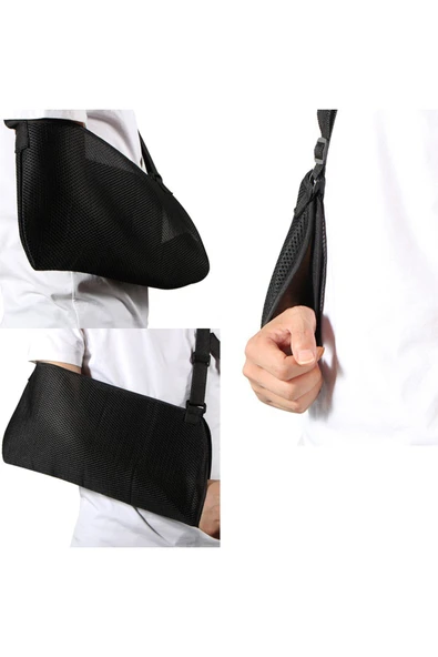 ARWEX Medikal Kol Askısı Kırık Çıkık İncinme Fileli Kol Askısı Lüx Kol Askısı Kol Boyun Askısı Standart - 2