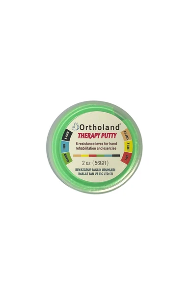 ORTHOLAND THERAPY PUTTY (DİRENÇLİ EL EGZERSİZ HAMURU) 2 OZ-56 GR