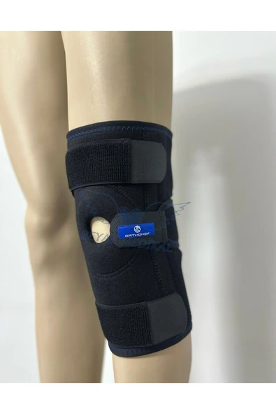 ORTHONEW Patella Ligament Destekli Dizlik Menüsküs, Kas, Eklem, Kronik Ağrılar Sporcu Koruma Standart
