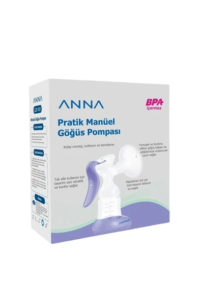ANNA Pratik Manüel Göğüs Pompası