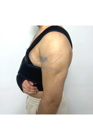 ORTHONEW Velpo Bandajı Ağrılı Durumlarda Ortopedik Omuz Kol Askısı Kırık Çıkık , Incinme Standart