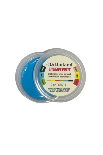 ORTHOLAND THERAPY PUTTY DİRENÇLİ EL EGZERSİZ HAMURU 3 OZ-85 GR - 2