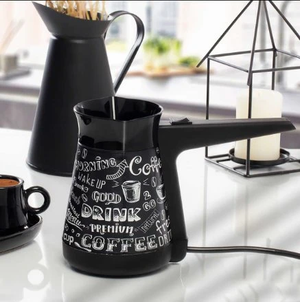 HRV 1000-000 Cezve Elektrikli Coffe Desen ürün görseli