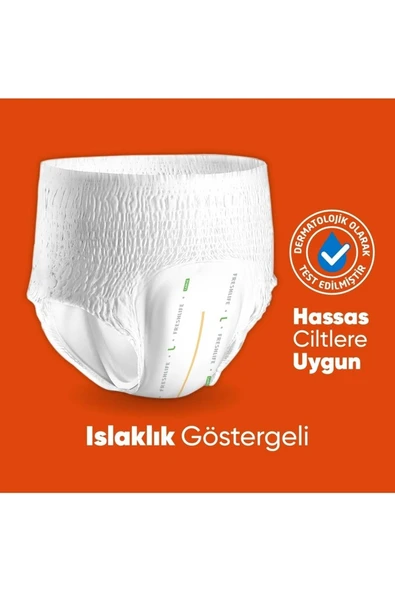 FRESHLİFE Emici Külot Hasta Bezi Medium - Orta - M 60 Adet (2PK*30) Tek Ebat - 6