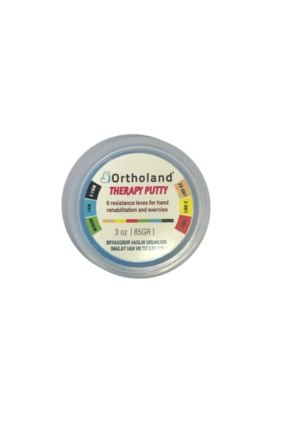 ORTHOLAND THERAPY PUTTY DİRENÇLİ EL EGZERSİZ HAMURU 3 OZ-85 GR