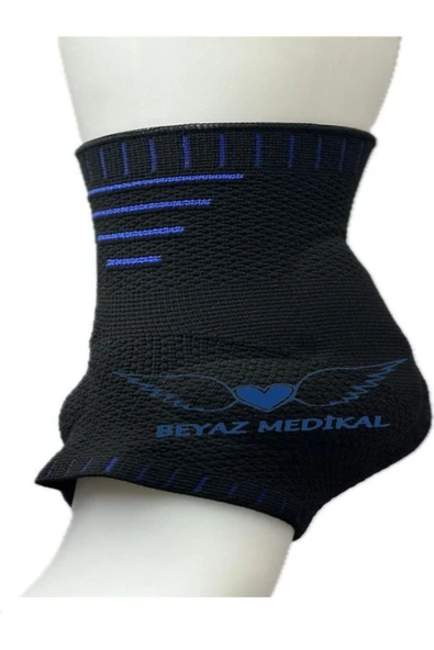 BEYAZ MEDİKAL Ayak Bilekliği Örme Ped Destekli Malleol Destekli Bileklik 2XL - 3