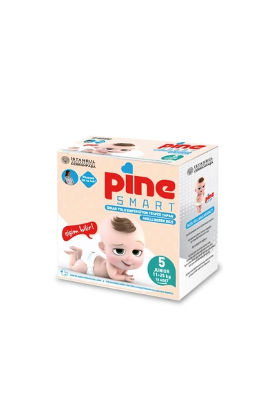 PİNE Smart Akıllı Bebek Bezi 5 Junior 11-25 Kg 18 Adet