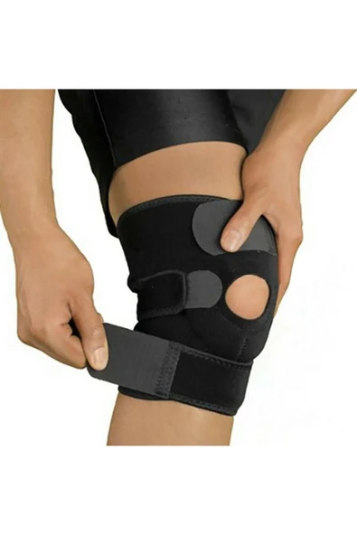 ARWEX Bedensiz Patella Destekli Dizlik Patella Çok Amaçlı Sporcu Menisküs Dizlik Cırtlı Dizlik Standart - 2
