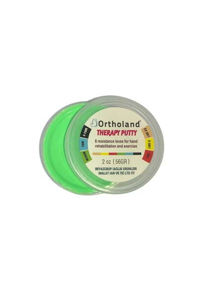 ORTHOLAND THERAPY PUTTY (DİRENÇLİ EL EGZERSİZ HAMURU) 2 OZ-56 GR - 2