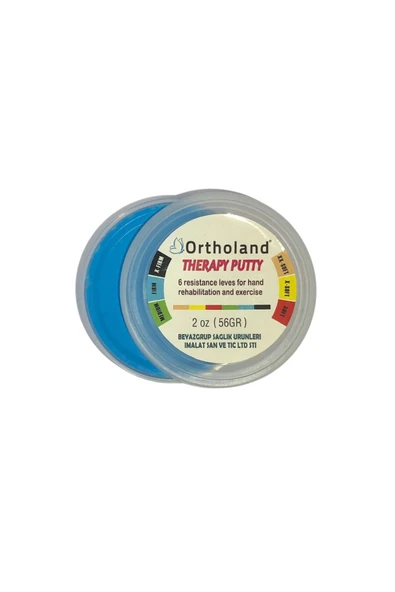 ORTHOLAND THERAPY PUTTY (DİRENÇLİ EL EGZERSİZ HAMURU) 2 OZ-56 GR - 2