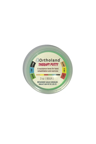 ORTHOLAND THERAPY PUTTY DİRENÇLİ EL EGZERSİZ HAMURU 3 OZ-85 GR