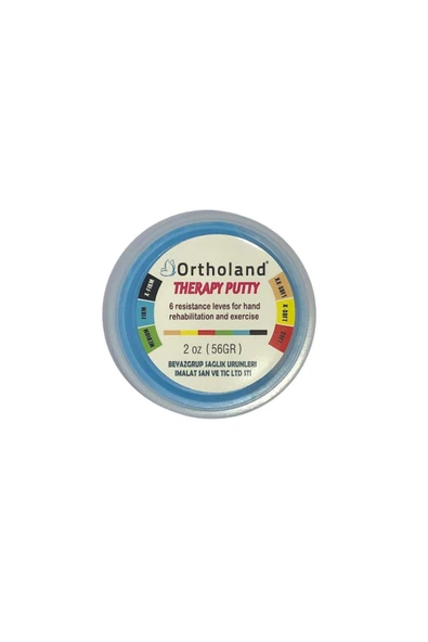 ORTHOLAND THERAPY PUTTY (DİRENÇLİ EL EGZERSİZ HAMURU) 2 OZ-56 GR