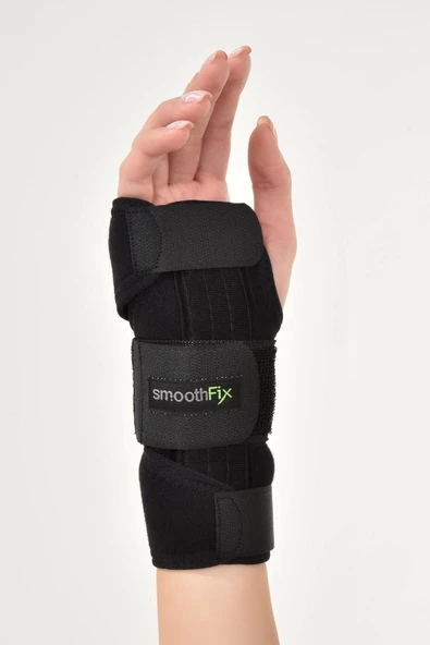 SMOOTHFİX SMOOTHFİX  STANDART EL BİLEK ATELİ (SAĞ-SOL STD SİYAH) Tek Ebat