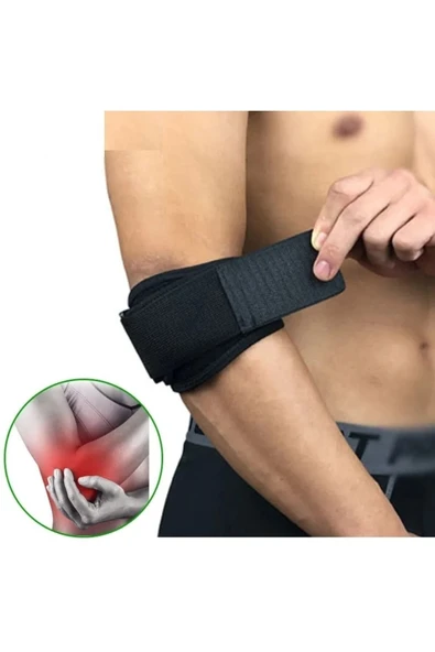 ARWEX Epikondilit Bandajı Tenisçi Golfçü Dirseği Bandı Sporcu Golfçü Tenisçi Dirseklik Kol Dirsek Bandı
