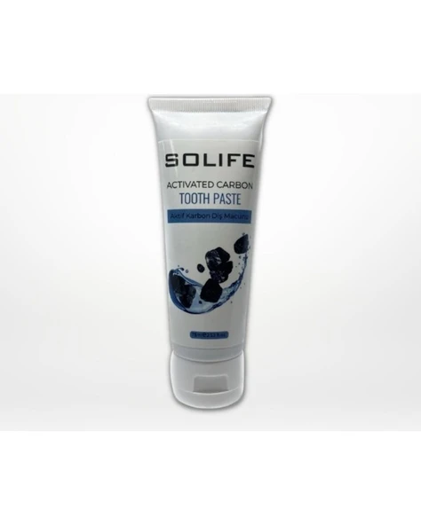 SOLİFE AKTİF KARBONLU DİŞ MACUNU 75 ML ürün görseli