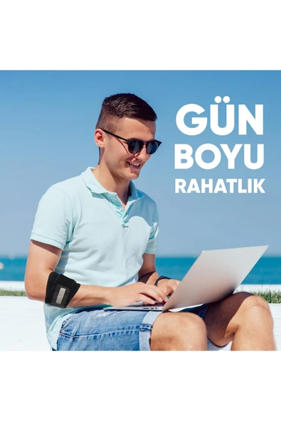 BEYAZ MEDİKAL Epikondilit Dirsek Bandajı Golfçü ve Tenisçi Dirseği Dirsek Desteği Dirsek Bandı Standart - 2