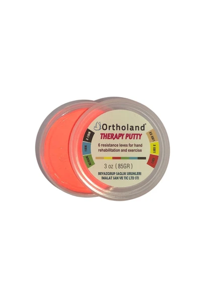 ORTHOLAND THERAPY PUTTY DİRENÇLİ EL EGZERSİZ HAMURU 3 OZ-85 GR - 2