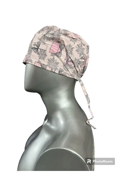 BEYAZ MEDİKAL Doktor Hemşire Aşçı Cerrahi Bone Hastane Bonesi Bandana ürün görseli 1