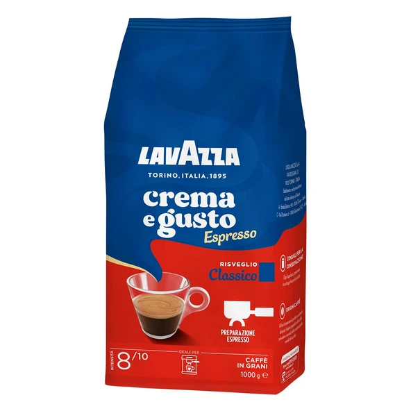 Crema e Gusto Classico Çekirdek Kahve (1000gr) - Resim 3