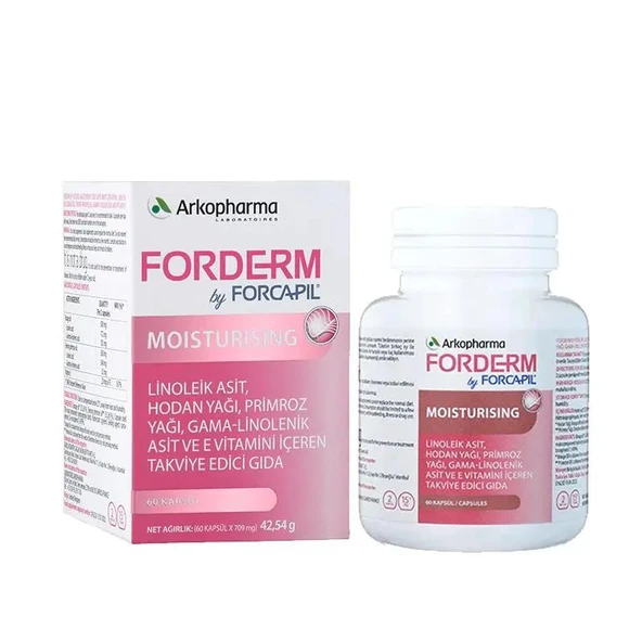 Forcapil Forderm Moisturising Takviye Edici Gıda 60 Tablet - 1