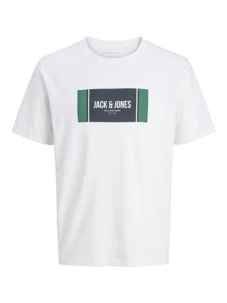 JACK JONES Yazı Baskılı Erkek Tişört 12278508 ürün görseli