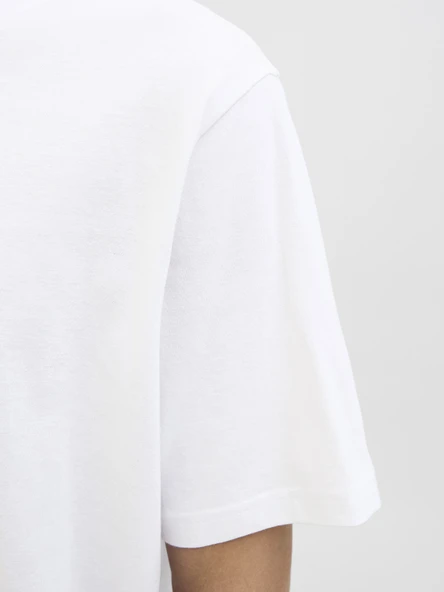 JACK JONES Yazı Baskılı Erkek Tişört 12278508 - Resim 7