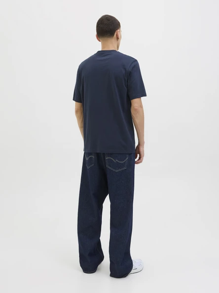 JACK JONES Yazı Baskılı Erkek Tişört 12278508 - Resim 5