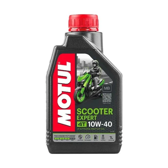 MOTUL SCOOTER EXPERT 10W-40 MB_1L ürün görseli