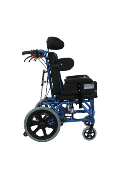 GOLFİ Umaygrup G458 Cerebral Palsy Tekerlekli Sandalye | Yatarlı, Tiltli, Katlanabilir, 100 Kg Taşıma - Resim 3