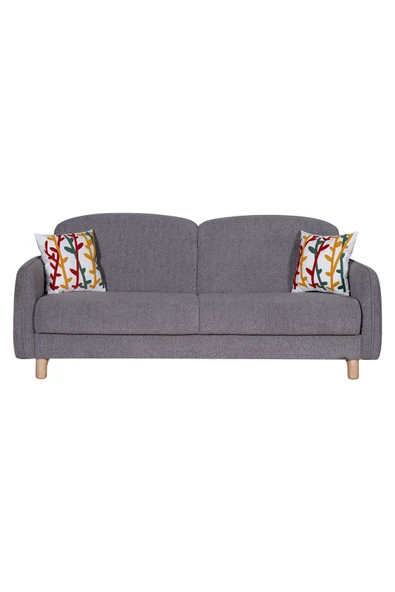 Kilim Mobilya Bohem'S Koltuk Üç Kişilik Koltuk Gri - Resim 2