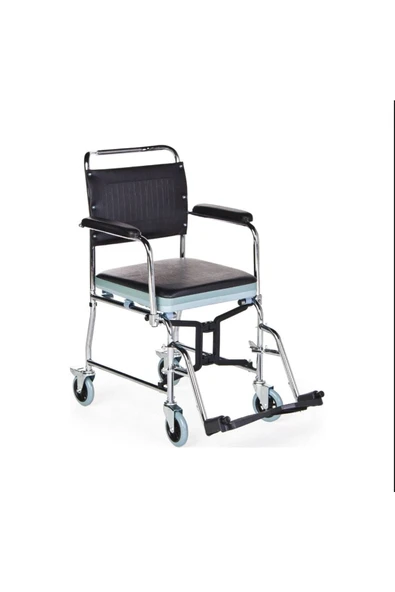 COMFORT PLUS Ky689 Katlanır Tuvaletli Tekerlekli Sandalye - 2