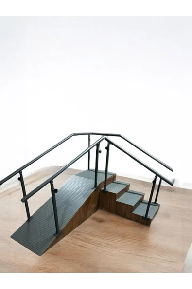 MASMEL Motorlu Bobath, Paralel Bar, Egzersiz Kürsüsü, Duvar Barı - 4