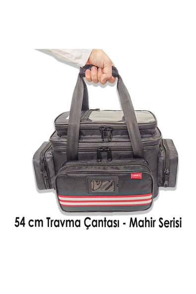 CANACIL Travma Ilk Yardım Çantası - Siyah - Mahir Serisi - Resim 2