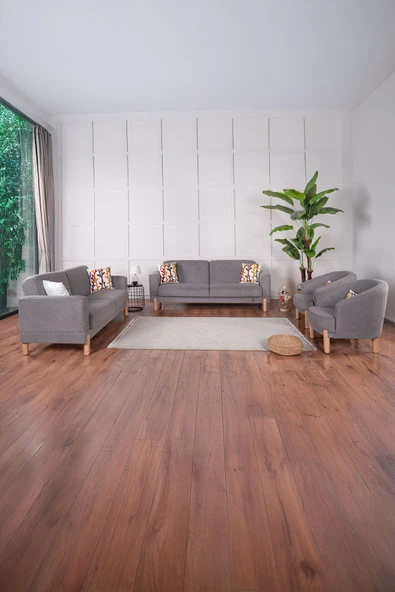 Kilim Mobilya Bohera Bohem Koltuk Takımı 3 3 1 1 Gri ürün görseli