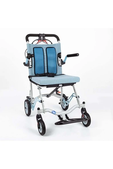 COMFORT PLUS DY01409LJ Mavi Transfer Tekerlekli Sandalye - 1