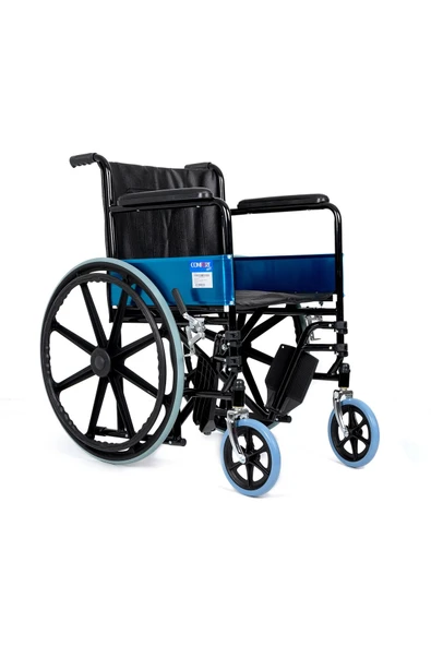 COMFORT PLUS KY809 Deri Döşeme Standart Tekerlekli Sandalye - Resim 3