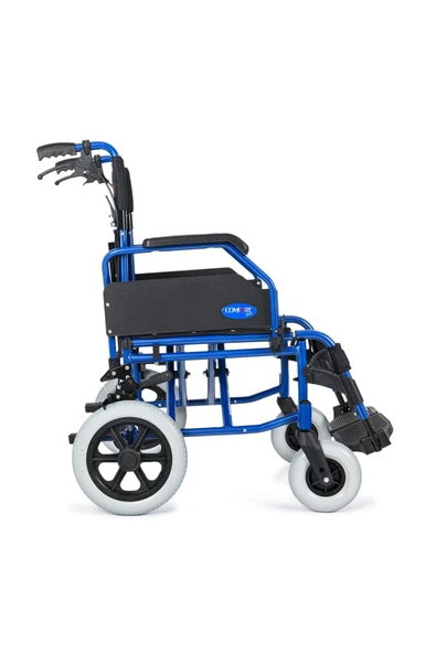 COMFORT PLUS DM-337 45cm Alüminyum Özellikli Transfer Tekerlekli Sandalye - Resim 2