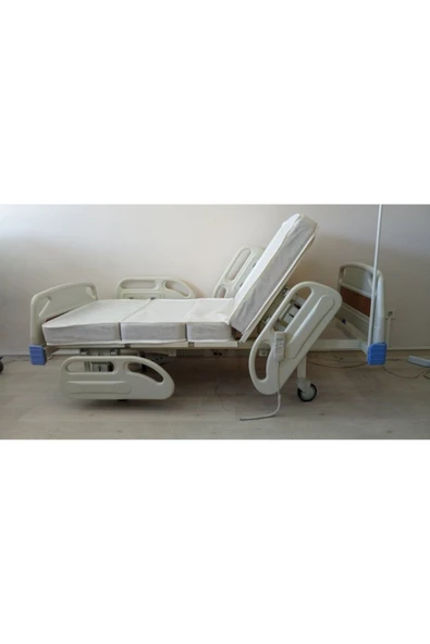 SEMA KARAKOÇ 2 Iki Motorlu Full Abs Hasta Karyolası Yatağı DAHİL - Resim 2