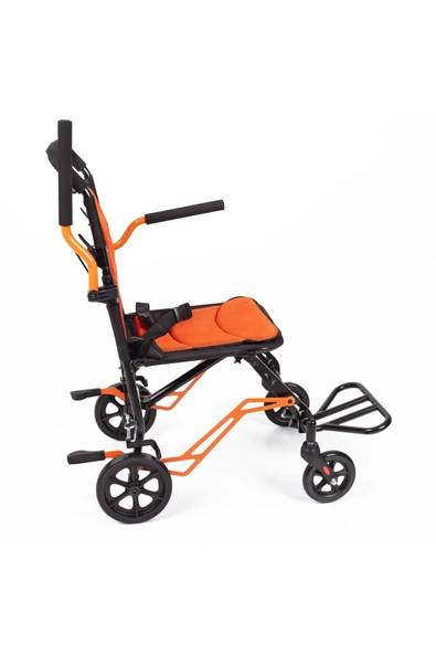 COMFORT PLUS DY01409LJ Turuncu Transfer Tekerlekli Sandalye - Resim 3