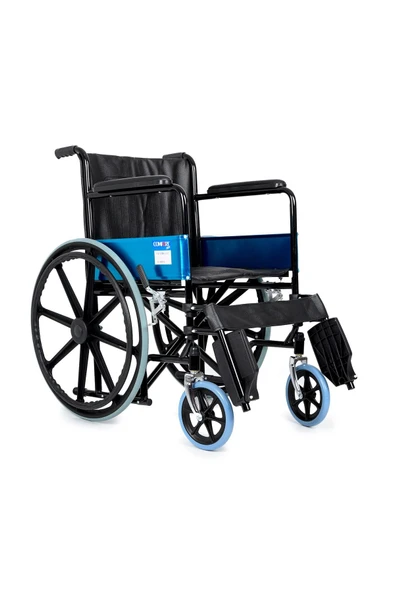 COMFORT PLUS KY809 Deri Döşeme Standart Tekerlekli Sandalye - Resim 2