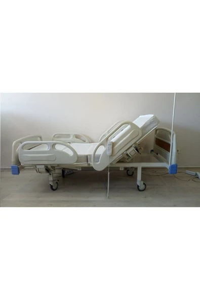 SEMA KARAKOÇ 2 Iki Motorlu Full Abs Hasta Karyolası Yatağı DAHİL - Resim 5