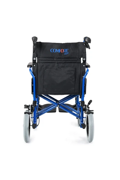 COMFORT PLUS DM-337 45cm Alüminyum Özellikli Transfer Tekerlekli Sandalye - Resim 4