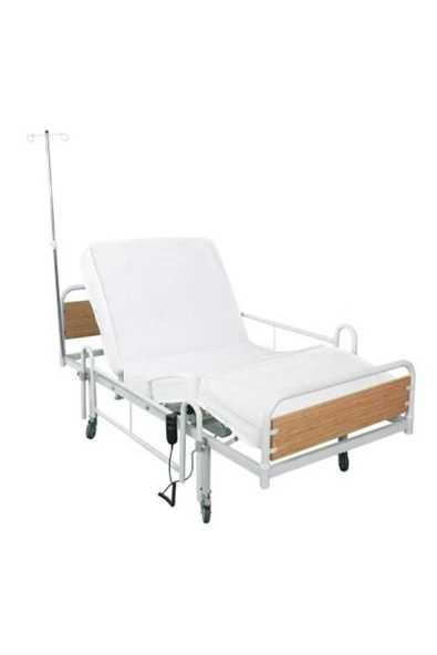 PULSECARE Hasta Karyolası 2 Motorlu Ekonomik Sünger Yataklı ürün görseli 1