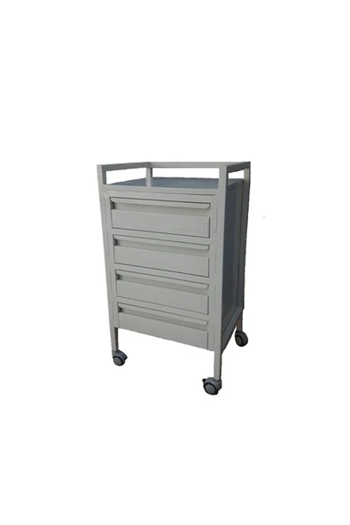 MEDİKALBİRLİK 4 Çekmeceli Cihaz ve Pansuman Arabası E-232/D ürün görseli