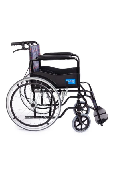 COMFORT PLUS KY809BJ Ekose Özellikli Tekerlekli Sandalye - Resim 2