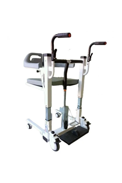 MEDİKALBİRLİK Poylin P770 Ayarlanabilir Manuel Tuvalet Tekerlekli Sandalyesi ürün görseli 1